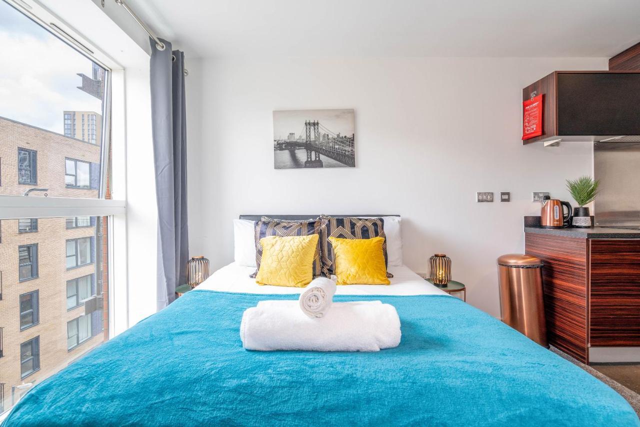 ברמינגהאם Studio Apartment - City Centre - Broad Street - Brindley Place - Wifi - Netflix - Smart Tv מראה חיצוני תמונה